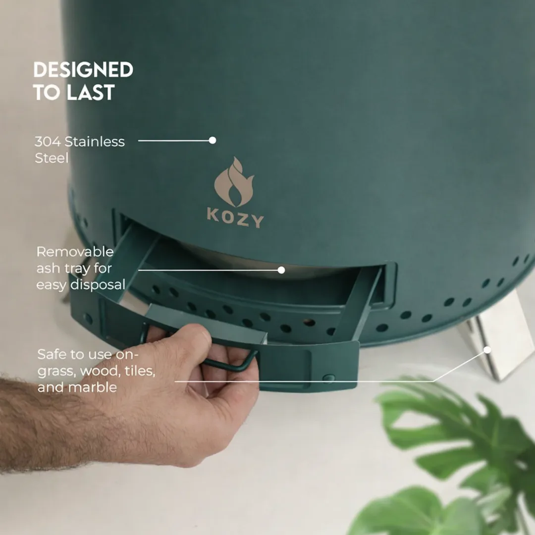 Aura 19" Fire Pit – Limited Edition Green