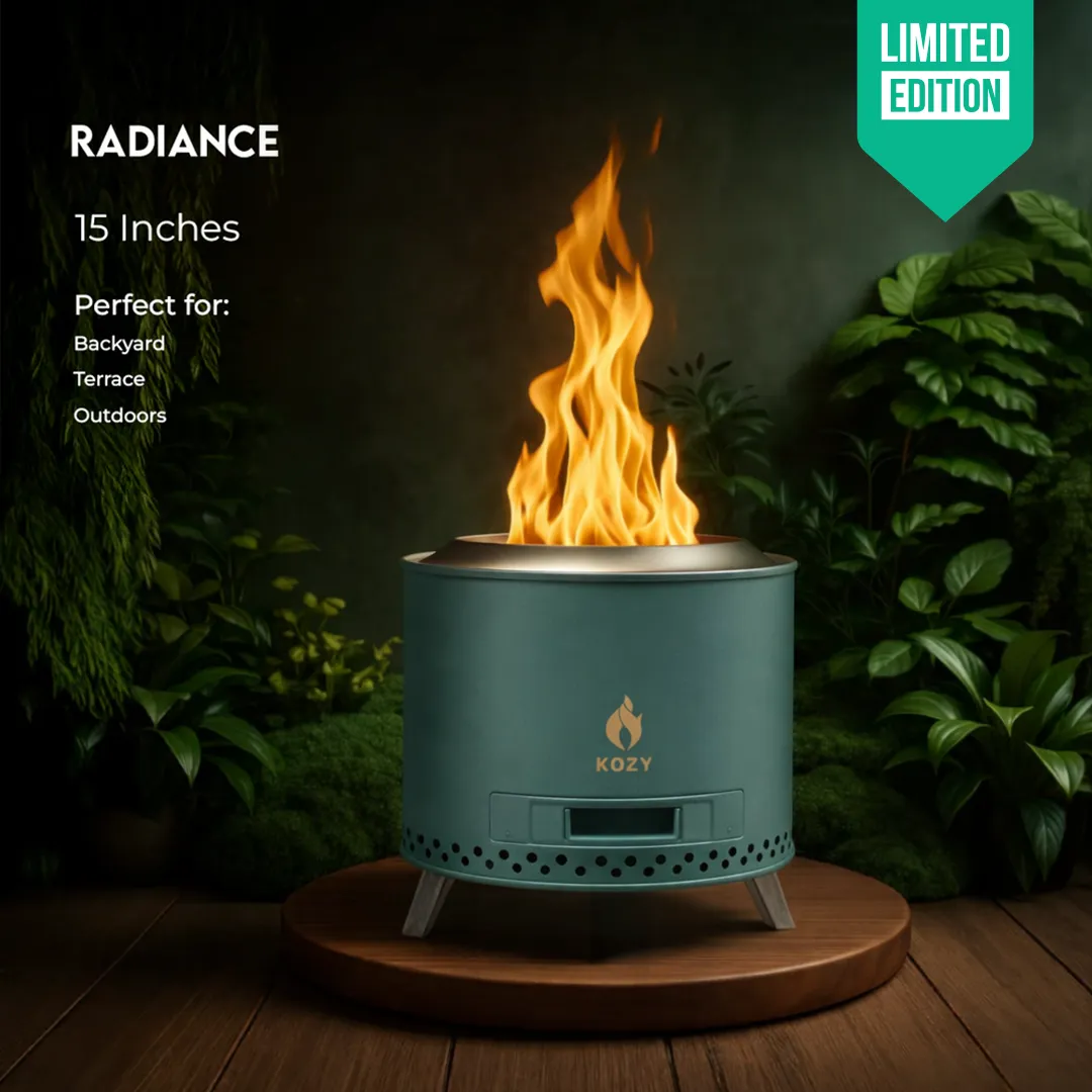 Radiance 15" Fire Pit – Limited Edition Green