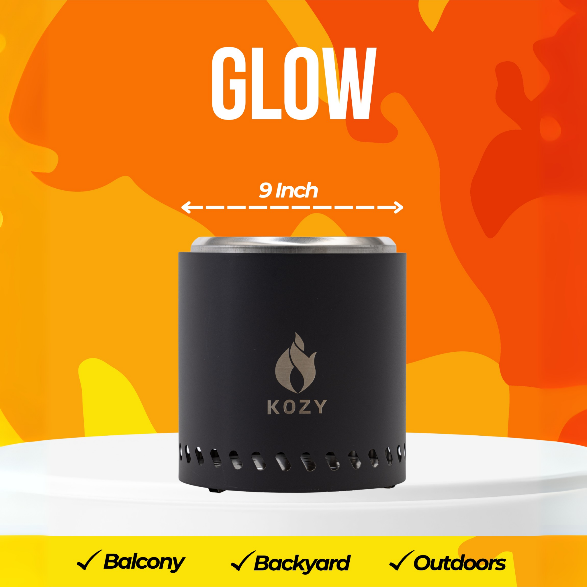Glow (9 inch for Balcony)